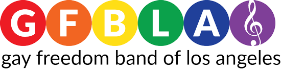 Gay Freedom Band of Los Angeles logo